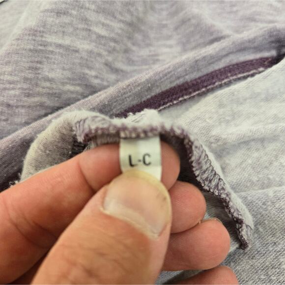 Mododoc Purple Space Dye Hooded Tunic Size Large - Picture 7 of 9